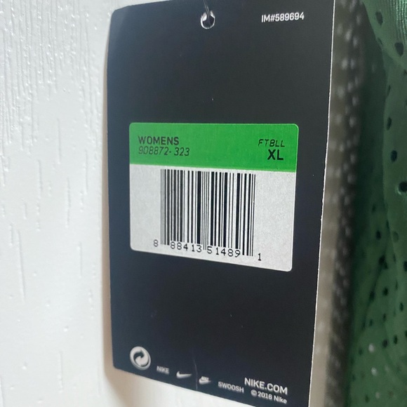 Nike Green Bay Packers Jersey Green #19 NFL OnField Apparel Women's Size XL - Picture 8 of 8